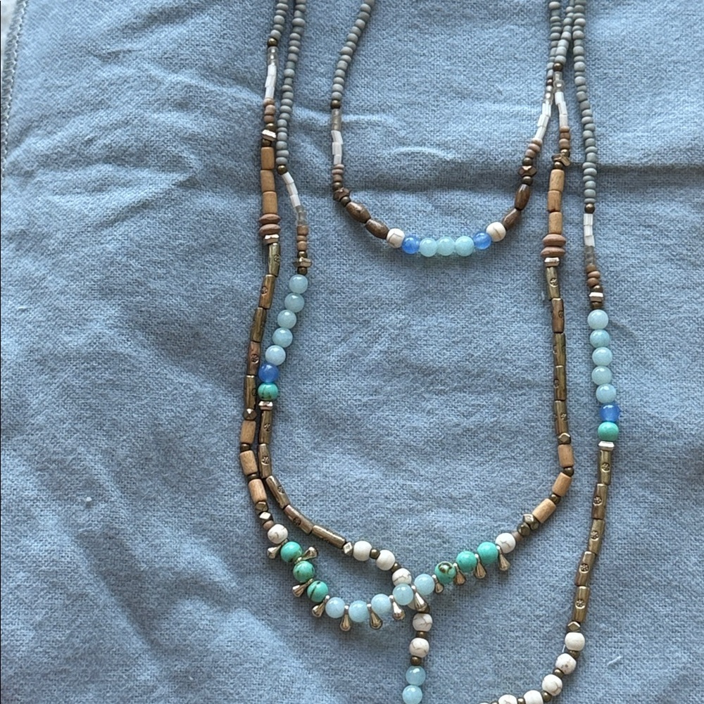 Bohemian Multi-Layer Beaded Necklace